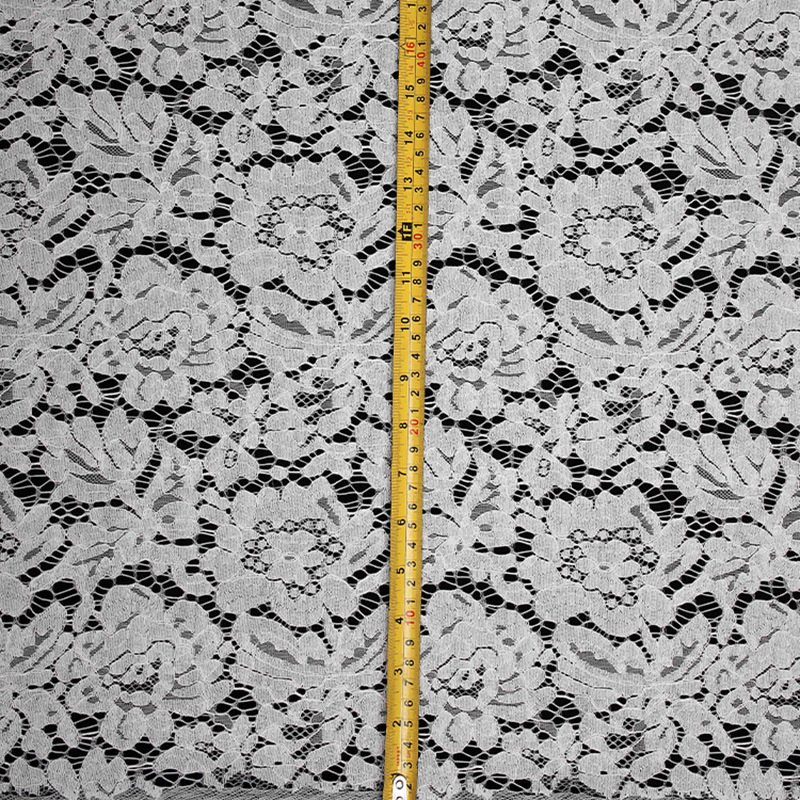 Eyelash Cutwork Lace Fabric for Women's Wear Wholesale Supplier 27
